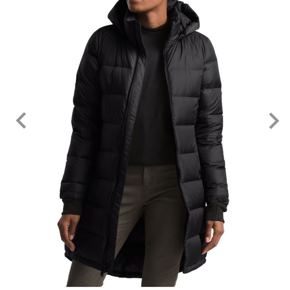 North Face Puffer Parka black